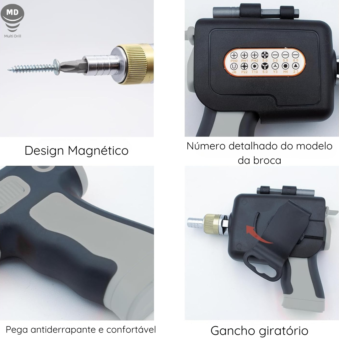 Kit de Ferramentas Multi Drill