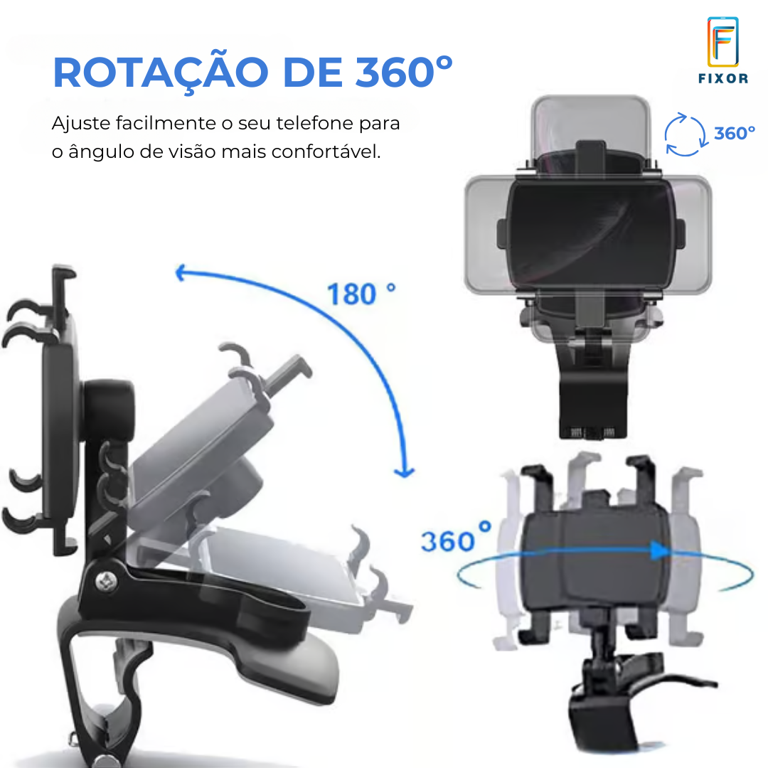 Suporte Fixor Giratório 360°
