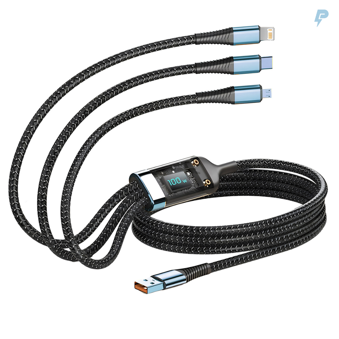 Cabo Carregador 3 em 1 Powernest