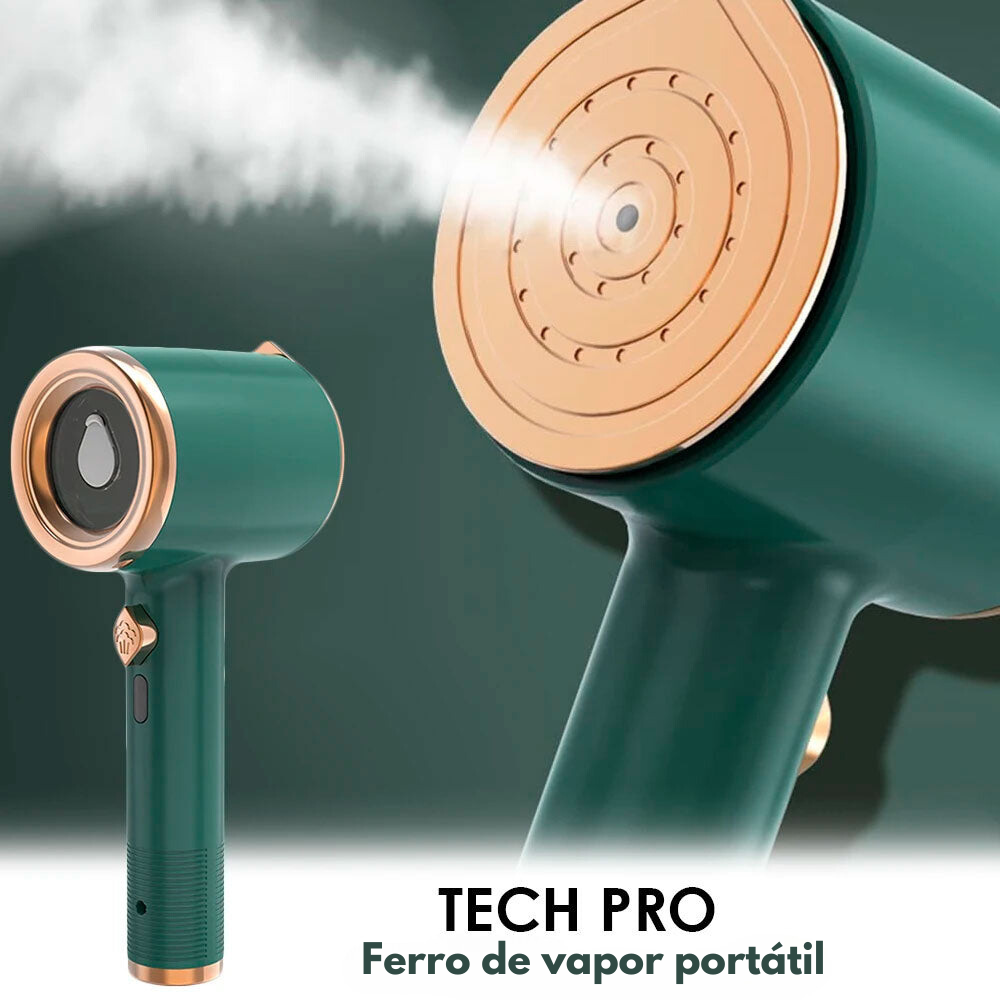 Tech Pro: Ferro de vapor portátil