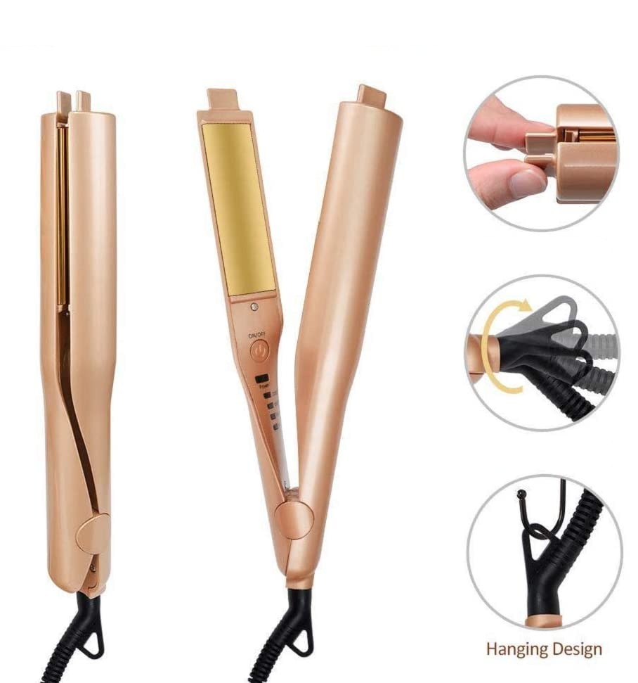 Ferro de frisar 2 em 1