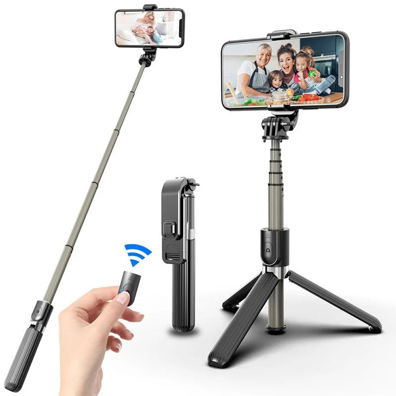 OFERTA 2X1 Selfocus Pro: bastão/tripé de selfie 2 em 1 com foco