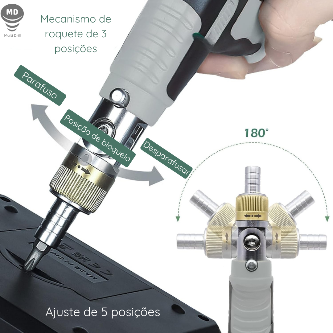 Kit de Ferramentas Multi Drill