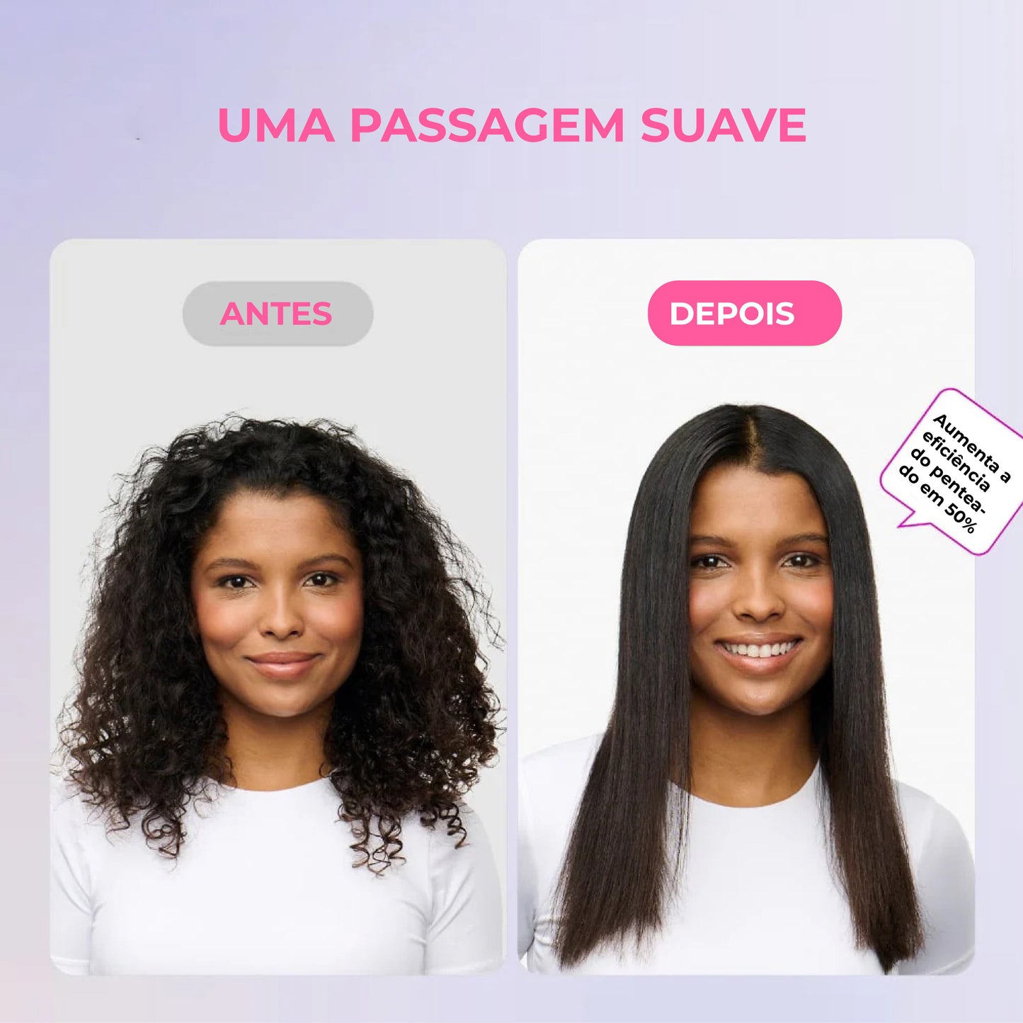 Alisador de cabelo a vapor - Silkva