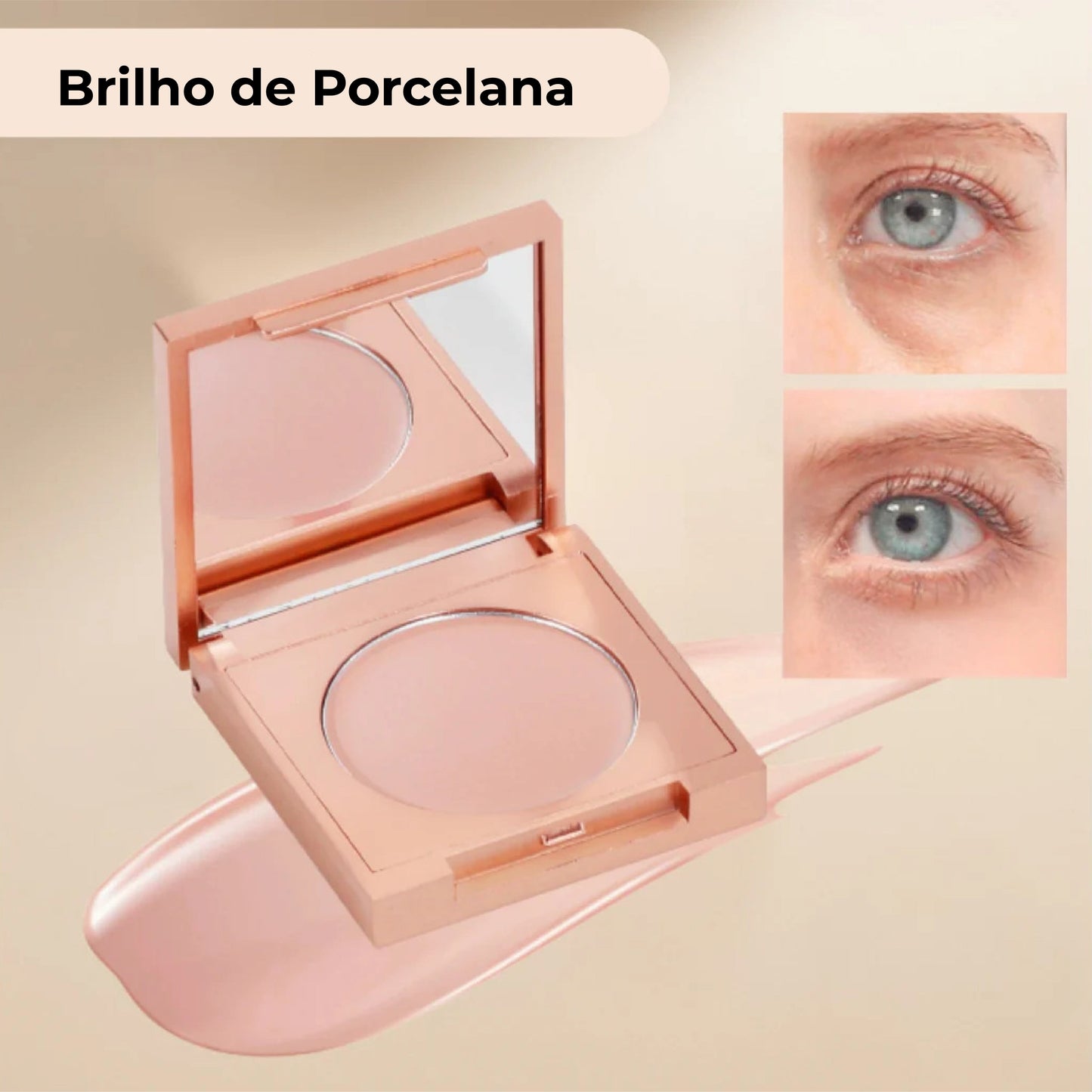 Corretor iluminador para os olhos - AURA