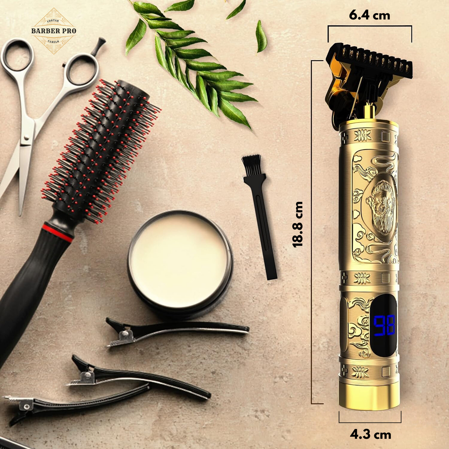Barber Pro: Máquina de cortar cabelo
