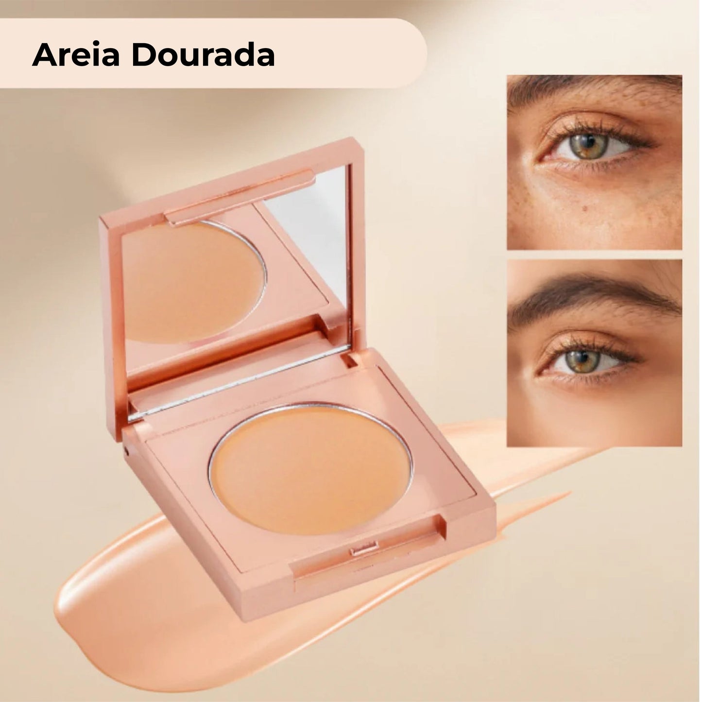 Corretor iluminador para os olhos - AURA