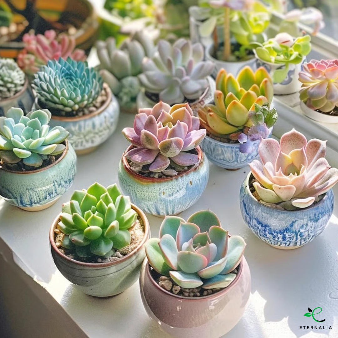 Sementes da Planta Suculenta Eternalia