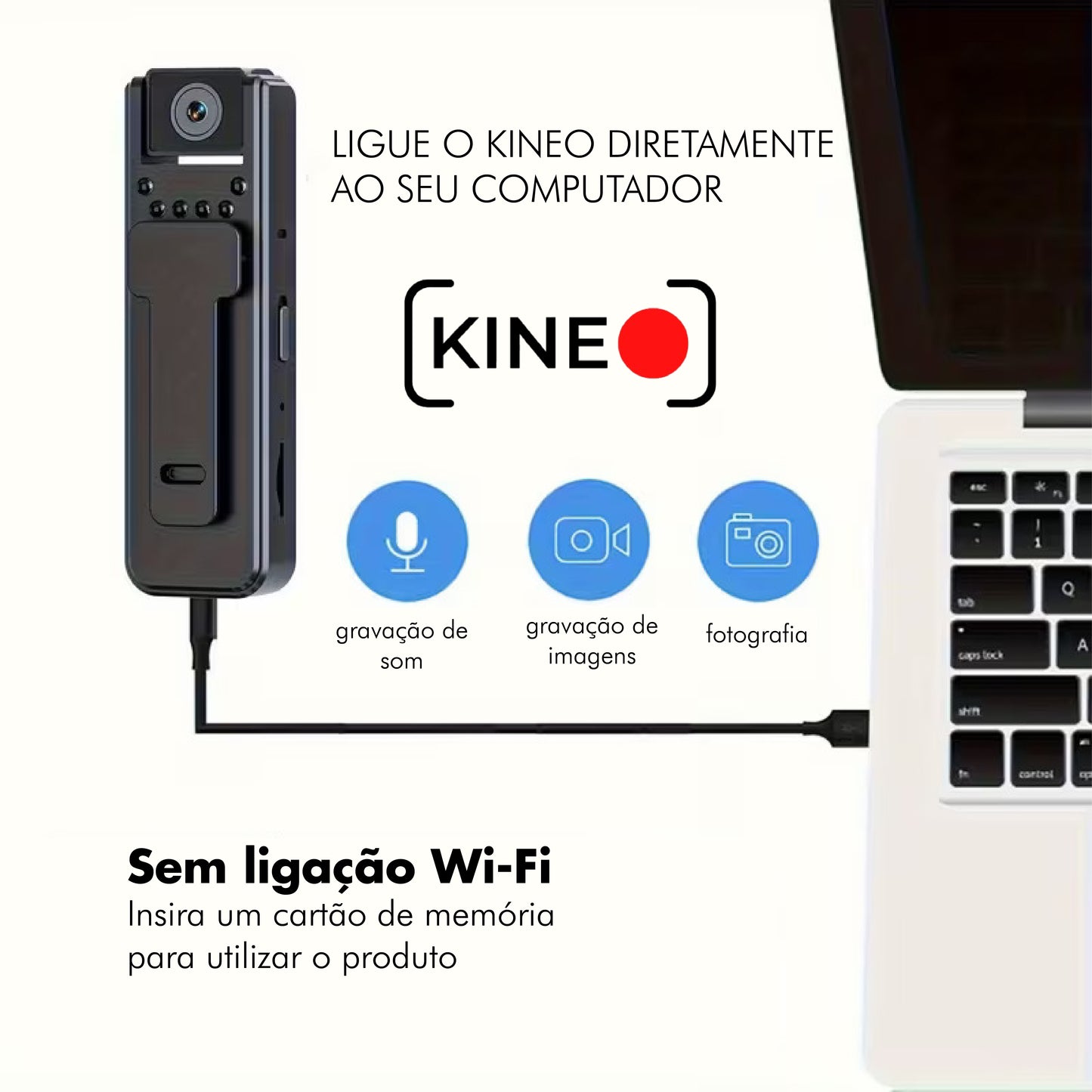 Câmara HD Inteligente - KINEO