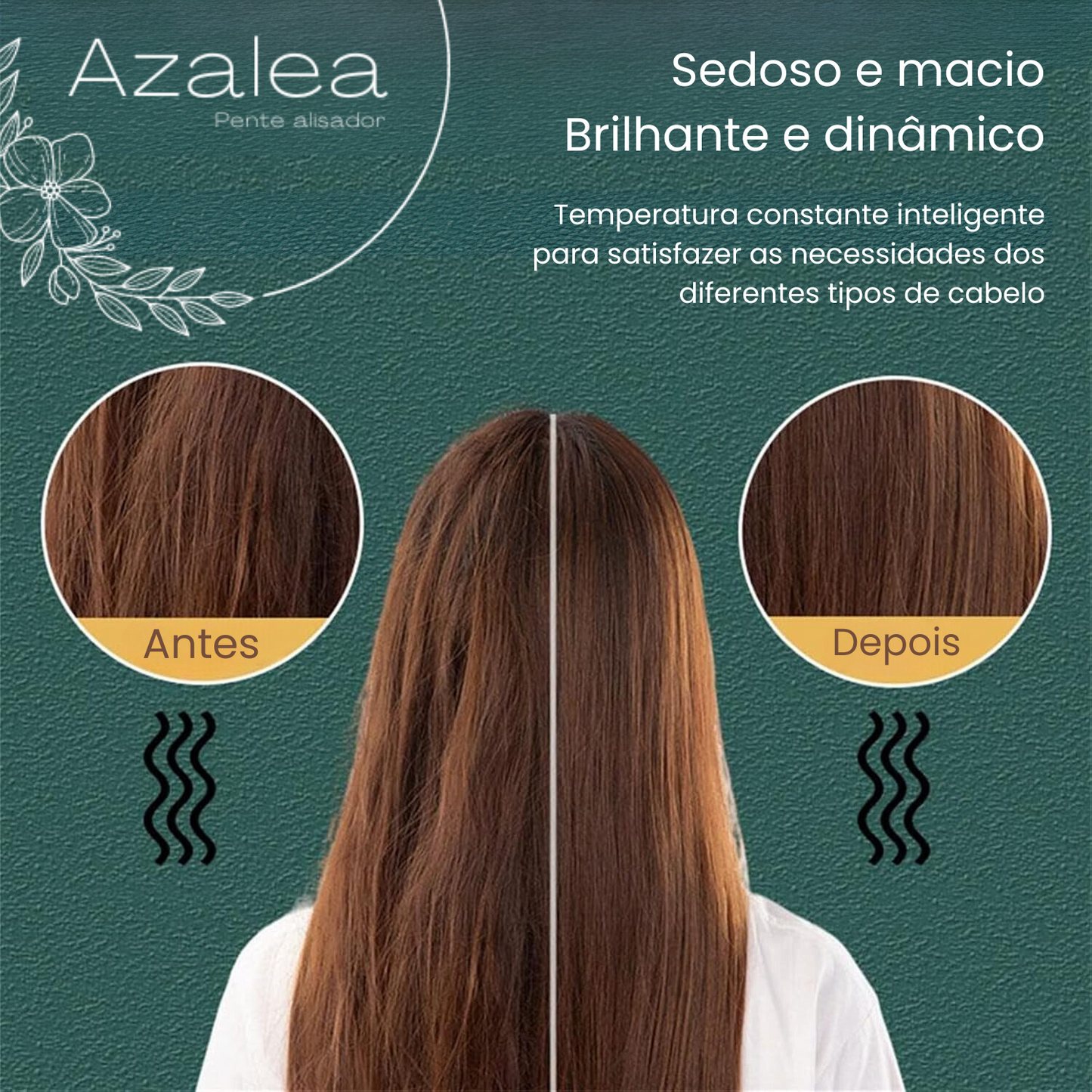 Azalea: Alisador Elétrico