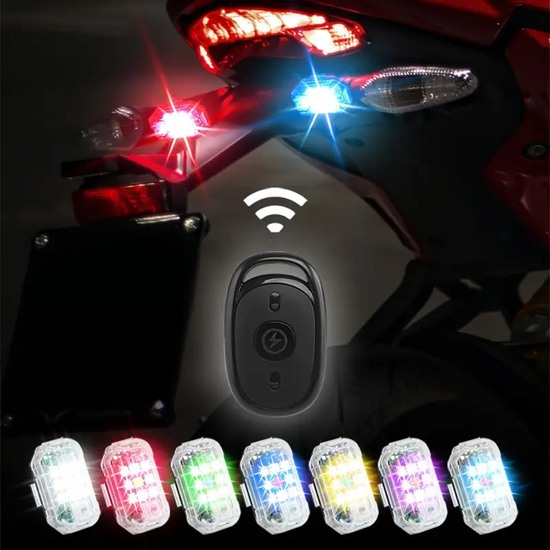 Luz LED brilhante com comando à distância  - RYDEON