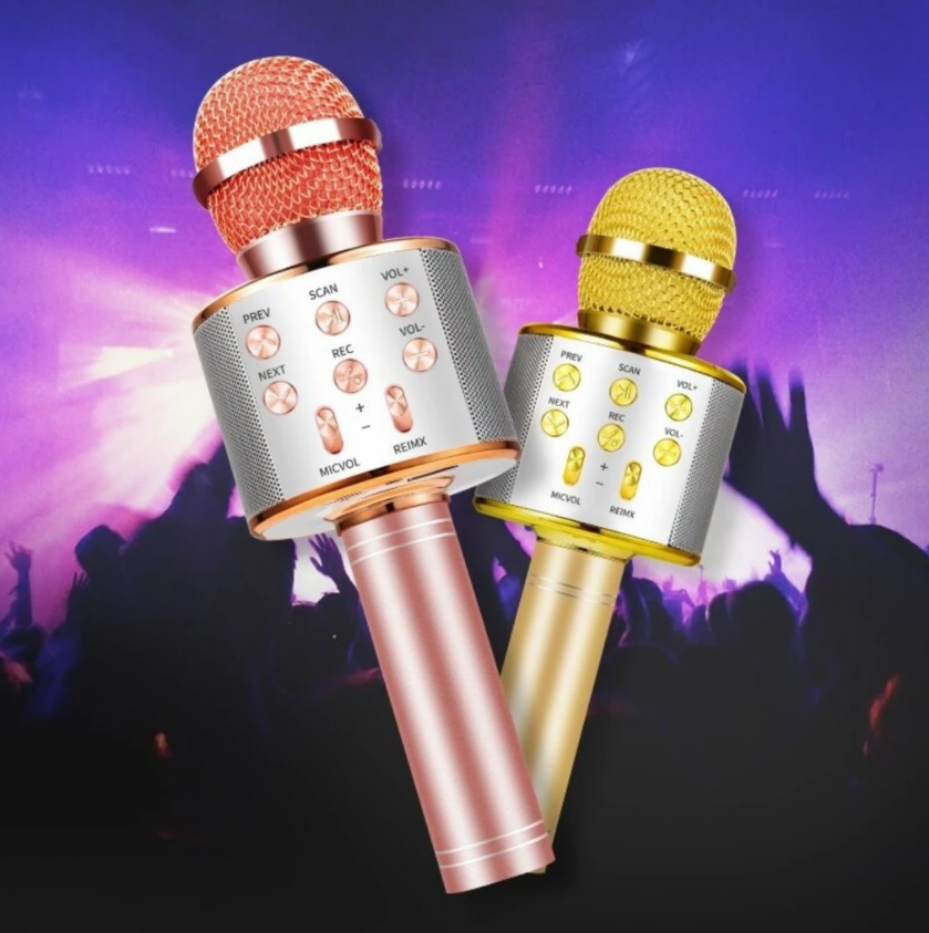 Microfone com karaokê "Super Star Sing"