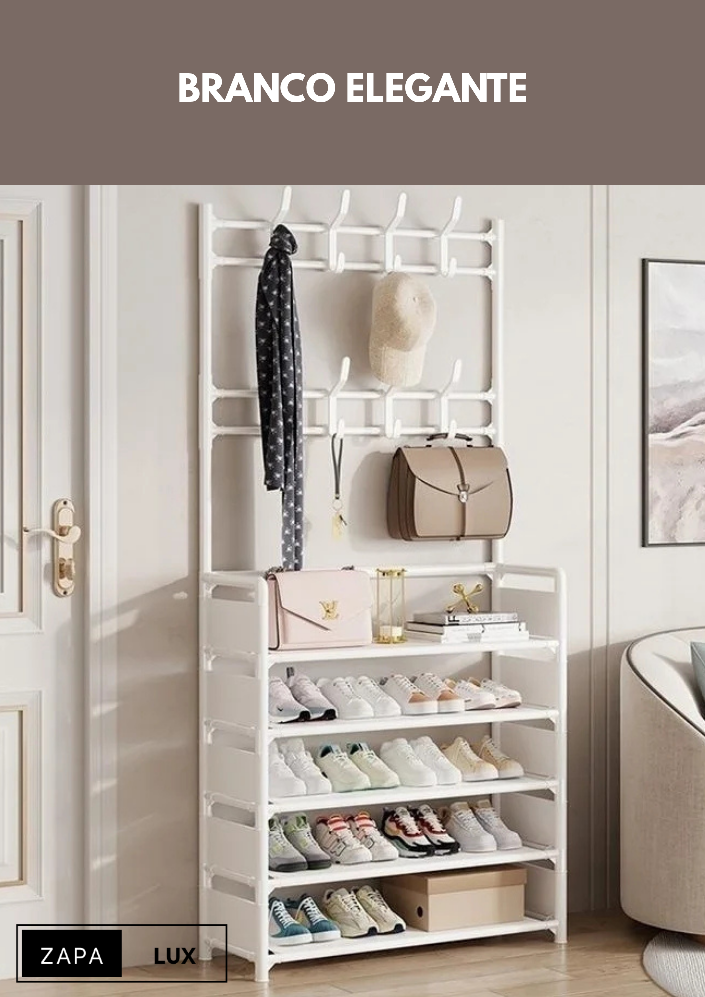 Organizador de Sapatos, Casacos e mais – ZAPALUX